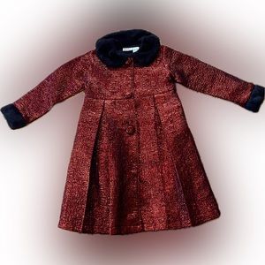 Blueberi Boulevard kids dress Red